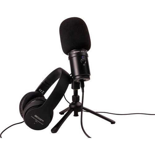 Kit de Podcast c/ mic Zoom ZUM-2, Fones de ouvido, Suporte e mais - RKV IMPORTS